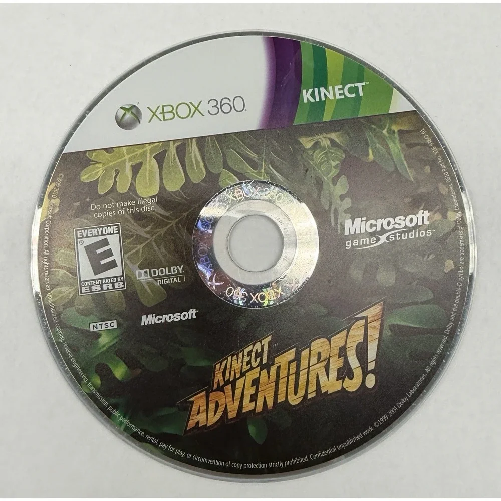 Kinect Adventures XBOX 360 Kinect Sensor Game River Rush Video Game
